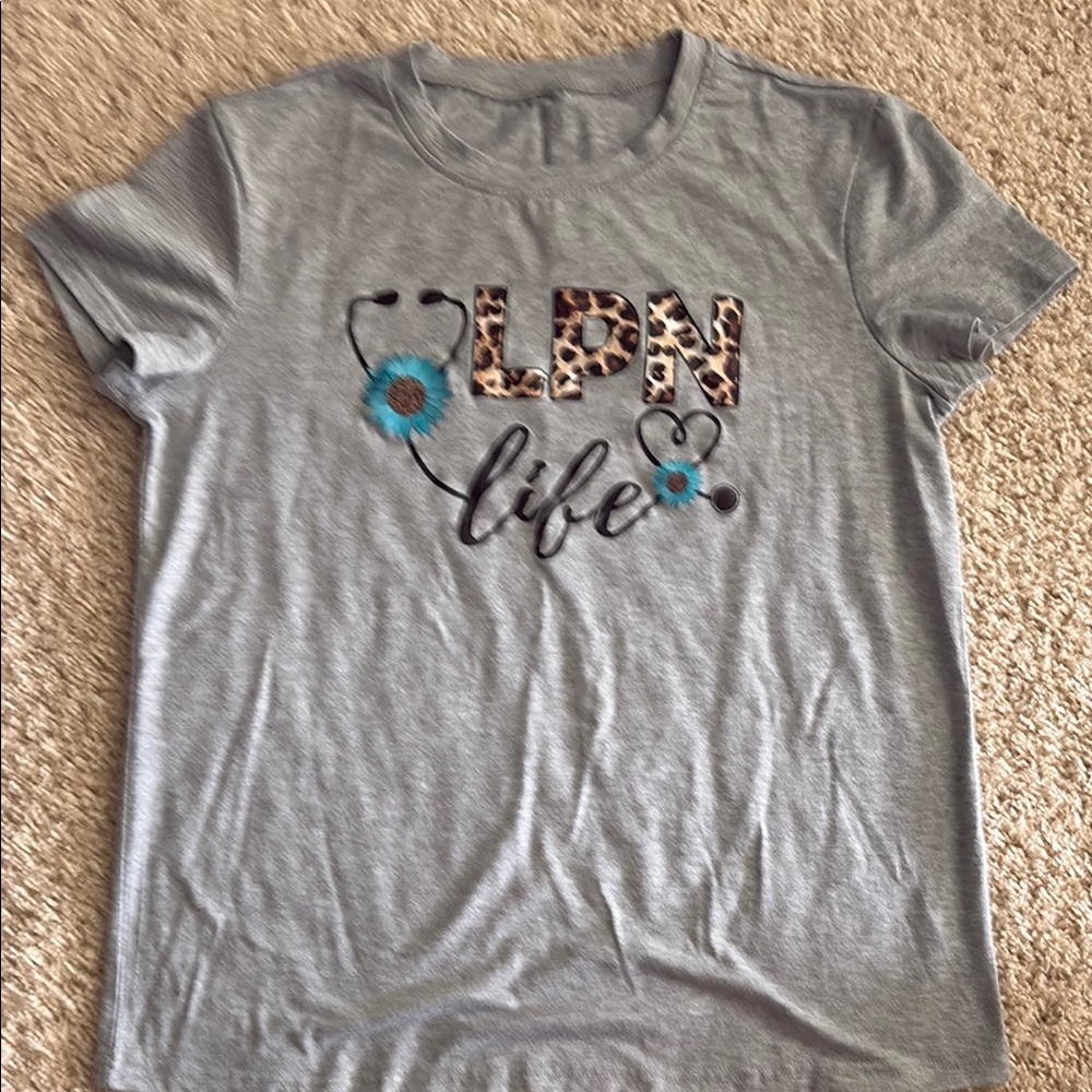Gray Graphic T-Shirt